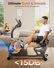 Load image into Gallery viewer, Exercise Bike Bike for Home Recumbent Stationary Bike