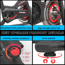 Load image into Gallery viewer, Exercise Bike for Home Indoor Cycling