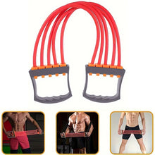 Load image into Gallery viewer, Full Body Workout Set - Chest Expander with 5 Removable Resistance Bands for Pilates, Push Ups, and Muscle Training - Strengthen