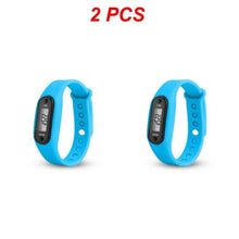 Load image into Gallery viewer, 1/2PCS Sport Smart Wrist Watch Bracelet LCD Display Fitness Gauge Step Tracker