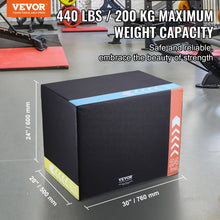 Load image into Gallery viewer, VEVOR 3 in 1 Plyometric Jump Box