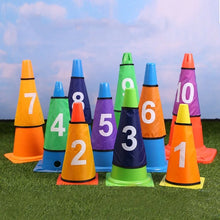 Load image into Gallery viewer, 10 Pcs Football Sign Bucket Number Sleeves