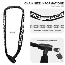 Load image into Gallery viewer, RIDERACE Bicycle Chain Lock Portable Anti-theft High Security1