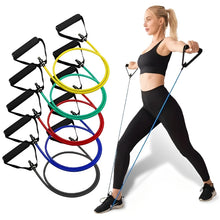 Load image into Gallery viewer, Resistance Bands With Handles Exercise Workout For Men Women