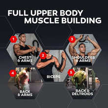 Load image into Gallery viewer, Arm Training Chest Strength Spring Power Twister Bar