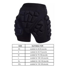 Load image into Gallery viewer, 3D Snowboard Butt Pad Guard Breathable Winter Skating Protective Hip Pad EVA Short Pants Ski