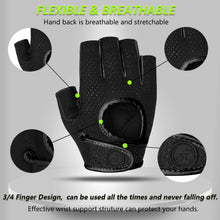 Load image into Gallery viewer, MOREOK Half Finger Gym Fitness Gloves