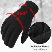 Load image into Gallery viewer, Warm Winter Gloves Polar Fleece Cold Weather Gloves Touch Screen Women and Men Thermal Gloves for Hiking