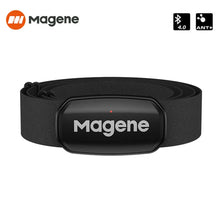Load image into Gallery viewer, Magene H303 Heart Rate Sensor Bluetooth ANT Upgrade H64 HR Monitor With Chest Strap Dual Mode Computer