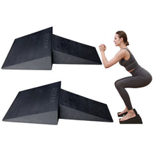 Load image into Gallery viewer, Slanting Board Foam Yoga Wedge Yoga Inclined Wooden Brick