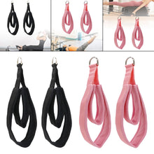 Load image into Gallery viewer, 2x Pilates Straps D Rings Straps Stretch Exercise Band
