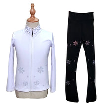 Load image into Gallery viewer, Warm Fce Lined Ice Skating Training Suit Set
