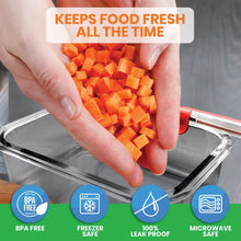 Load image into Gallery viewer, NutriChef 24 Piece Superior Glass Food Storage Set