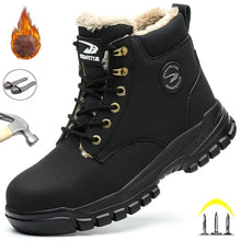 Load image into Gallery viewer, Latest 2024 Fashion Winter Warm Men Work Safety Boots