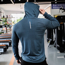Load image into Gallery viewer, Mens Fitness Tracksuit Running Sport Hoodie
