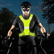 Load image into Gallery viewer, High Visibility Running Vest Breathable Night Work Safety Vest