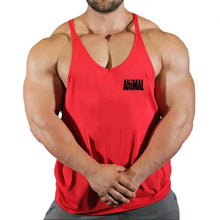 Load image into Gallery viewer, Gym Top Men Muscular Man Fitness Men's Vest Stringer Vests Shirt Bodybuilding Clothing