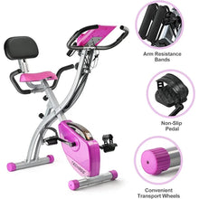 Load image into Gallery viewer, Folding Exercise Bike