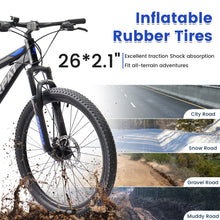 Load image into Gallery viewer, Ecarpat Dual Full Suspension Mountain Bike 24/26/27.5 Inch, Mens Women Teenagers