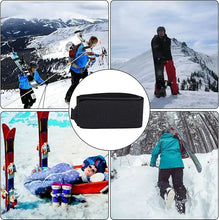 Load image into Gallery viewer, Ski Fastener Straps Adjustable Ski Straps for Carrying Bands with Protector Pads