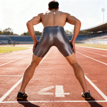 Load image into Gallery viewer, Men's glossy yoga pants