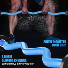 Load image into Gallery viewer, 47" EZ Curl Bar 500-lbs Capacity Steel Barbell