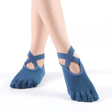 Load image into Gallery viewer, Women Breathable Yoga Socks Five Toe