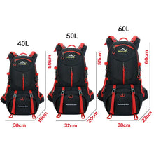 Load image into Gallery viewer, 40L 50L 60L Outdoor Climbing Hiking Waterproof Anti-wear Bags