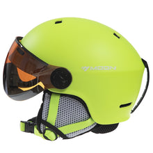 Load image into Gallery viewer, MOON Skiing Helmet Goggles Integrally-Molded PC+EPS High-Quality Ski Helmet