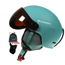 Load image into Gallery viewer, MOON Skiing Helmet Goggles Integrally-Molded PC+EPS High-Quality Ski Helmet