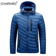 Load image into Gallery viewer, CHAIFENKO Brand Winter Warm Waterproof Jacket Men