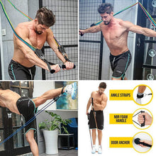 Load image into Gallery viewer, Resistance Bands Set Exercise Bands with Door Anchor