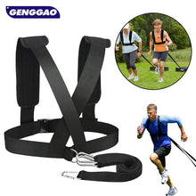 Load image into Gallery viewer, Resistance Bands Fitness Sled Harness Vest with Pad