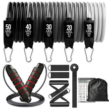 Load image into Gallery viewer, Resistance Bands Set Exercise Bands with Door Anchor