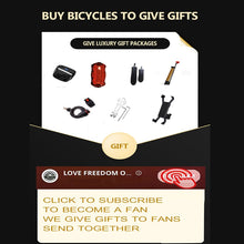 Load image into Gallery viewer, Love Freedom 7/21/24/27 Speed Mountain Bike 26 * 4.0