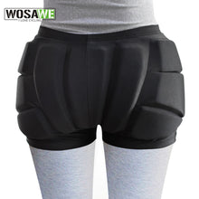 Load image into Gallery viewer, WOSAWE EVA Pad Snowboard Hip Protection Shorts Kids Adult Ski Roller Skating