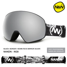 Load image into Gallery viewer, NANDN New ski goggles double layers UV400 anti-fog big ski mask glasses - owens-gym