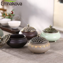 Load image into Gallery viewer, ERMAKOVA Ceramic Incense Burner Porcelain Coil Incense Holder - owens-gym