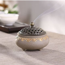 Load image into Gallery viewer, ERMAKOVA Ceramic Incense Burner Porcelain Coil Incense Holder - owens-gym