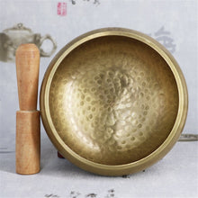 Load image into Gallery viewer, Gandhanra 3.2"-7.9" Tibetan Handcrafted Full Moon Singing Bowl For Sound Healing,Meditation,Relaxation,Yoga,Chakra Balancing - owens-gym
