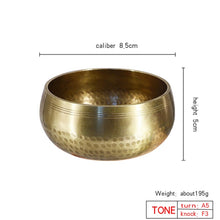Load image into Gallery viewer, Gandhanra 3.2"-7.9" Tibetan Handcrafted Full Moon Singing Bowl For Sound Healing,Meditation,Relaxation,Yoga,Chakra Balancing - owens-gym