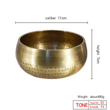 Load image into Gallery viewer, Gandhanra 3.2"-7.9" Tibetan Handcrafted Full Moon Singing Bowl For Sound Healing,Meditation,Relaxation,Yoga,Chakra Balancing - owens-gym
