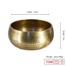 Load image into Gallery viewer, Gandhanra 3.2"-7.9" Tibetan Handcrafted Full Moon Singing Bowl For Sound Healing,Meditation,Relaxation,Yoga,Chakra Balancing - owens-gym