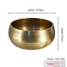 Load image into Gallery viewer, Gandhanra 3.2"-7.9" Tibetan Handcrafted Full Moon Singing Bowl For Sound Healing,Meditation,Relaxation,Yoga,Chakra Balancing - owens-gym