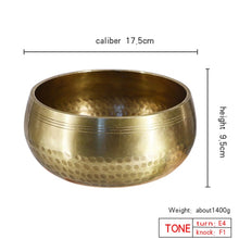 Load image into Gallery viewer, Gandhanra 3.2"-7.9" Tibetan Handcrafted Full Moon Singing Bowl For Sound Healing,Meditation,Relaxation,Yoga,Chakra Balancing - owens-gym