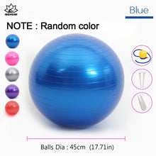 Load image into Gallery viewer, Dia 25-95Cm Yoga Ball PVC Thick Fitness Balls For Birthing Pilates - owens-gym