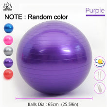 Load image into Gallery viewer, Dia 25-95Cm Yoga Ball PVC Thick Fitness Balls For Birthing Pilates - owens-gym