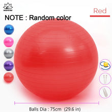 Load image into Gallery viewer, Dia 25-95Cm Yoga Ball PVC Thick Fitness Balls For Birthing Pilates - owens-gym