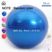 Load image into Gallery viewer, Dia 25-95Cm Yoga Ball PVC Thick Fitness Balls For Birthing Pilates - owens-gym
