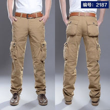 Load image into Gallery viewer, Multi-Pocket Casual Pants Men Military Tactical Joggers Cargo Pants Men's Outdoor Hiking - owens-gym